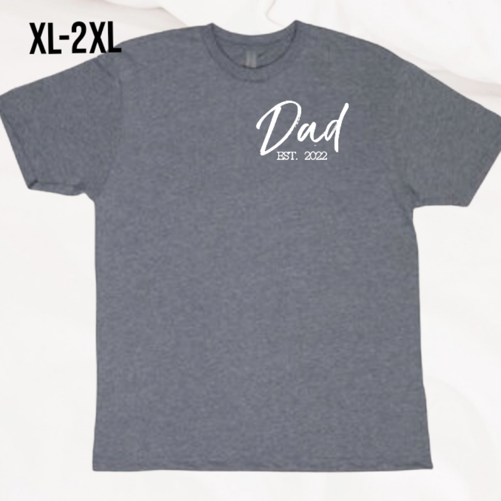 DAD Customizable Tri-Blend Tshirt XL-2XL